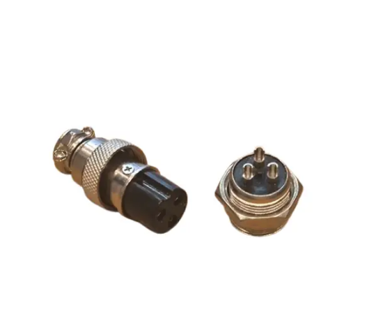 کانکتور فلزی 16 میل 3PIN 16MM METAL CONNECTOR