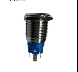 کلید قرمز متال لحظه ای LAS3-16F-W11EM-N 16MM 11747