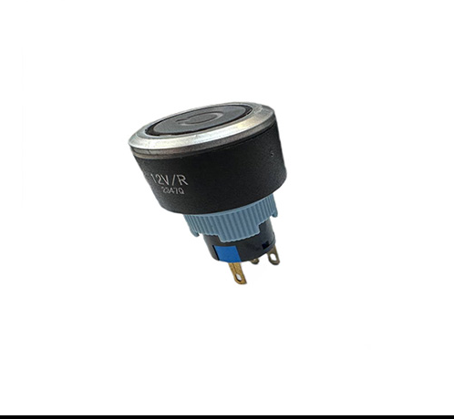 کلیدقرمز GQ22-11EL/S 22 MM-PUSHBUTTON-4256